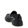 Leather loafers