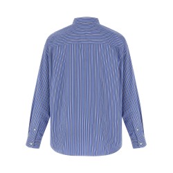Patch striped shirt