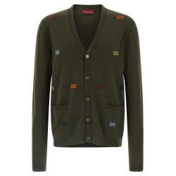 GG intarsia cardigan