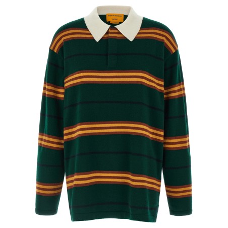 'Striped Rugby' polo shirt