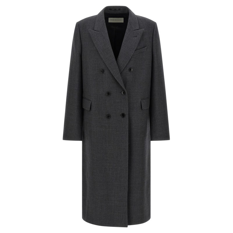 Double-breasted coat