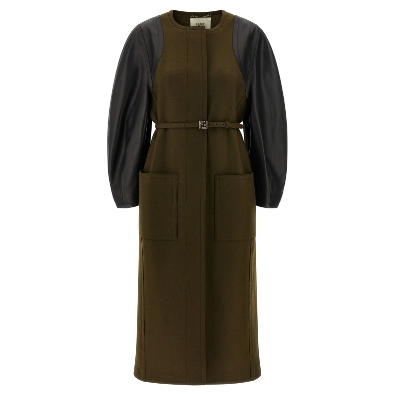 'Wool Felt' coat