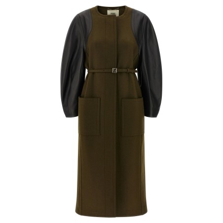'Wool Felt' coat
