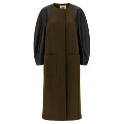 'Wool Felt' coat