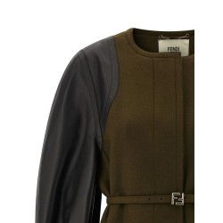 'Wool Felt' coat
