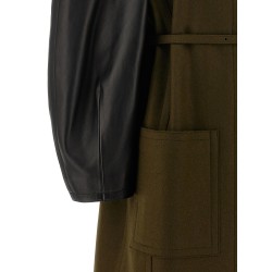 'Wool Felt' coat