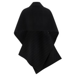 'Double wool' cape