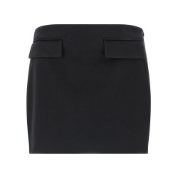 Cashmere wool skirt