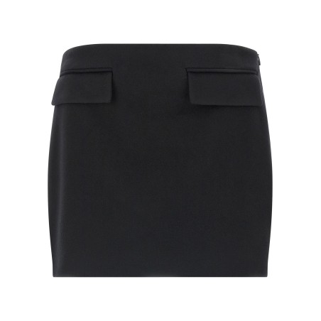 Cashmere wool skirt