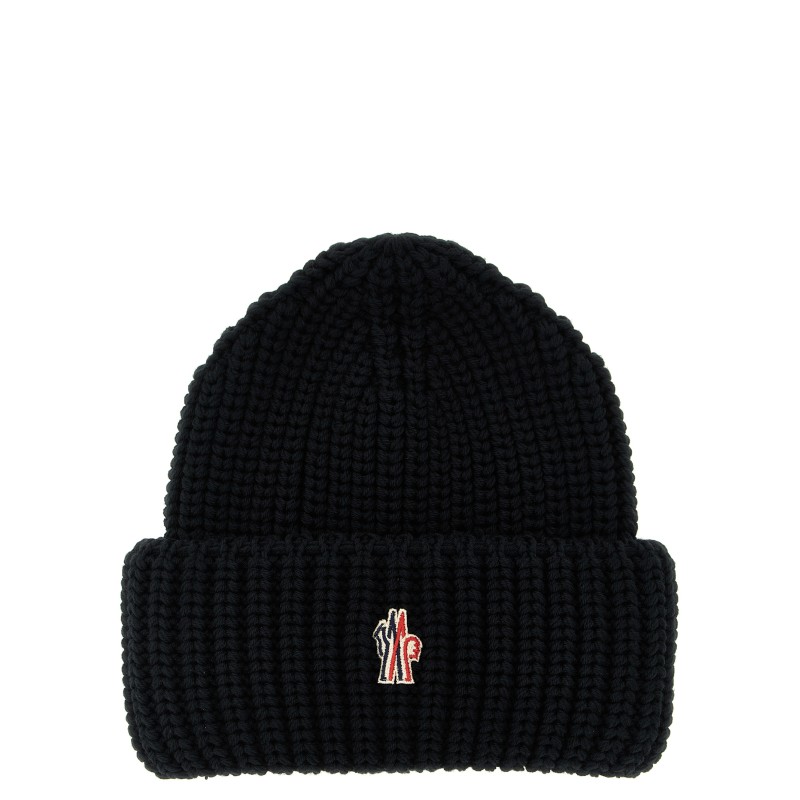 Logo patch beanie
