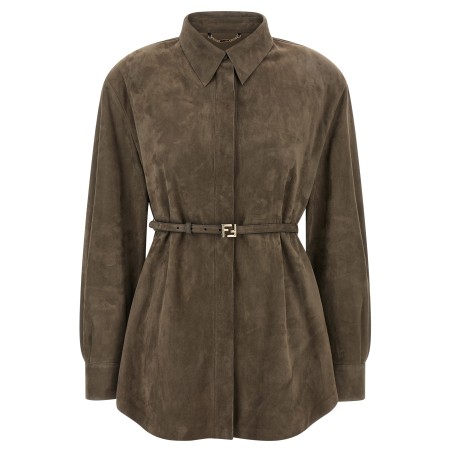 Suede shirt