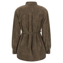 Suede shirt
