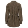Suede shirt