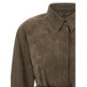 Suede shirt