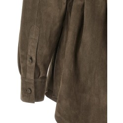 Suede shirt
