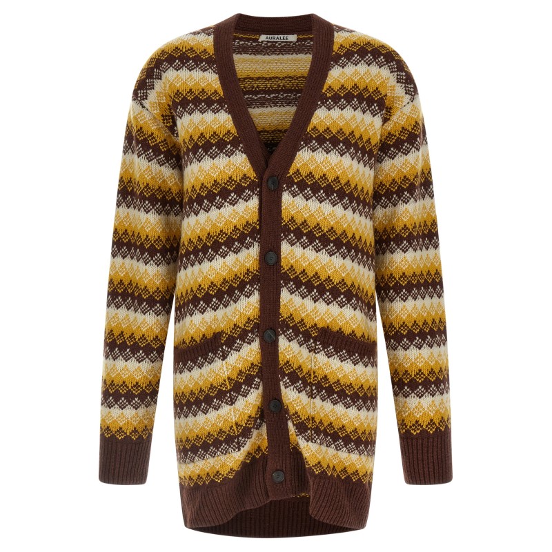 Jacquard cardigan