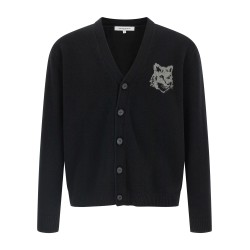 'Fox Head' cardigan