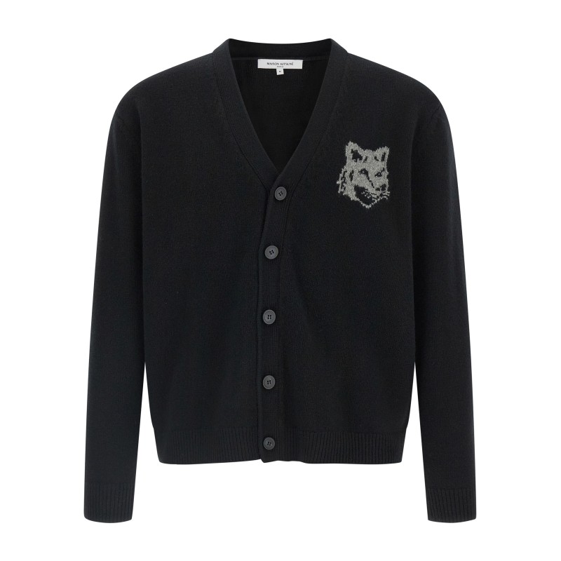 'Fox Head' cardigan