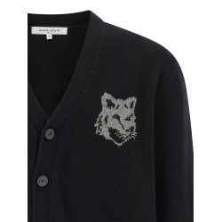 'Fox Head' cardigan