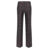 Sequin tartan pants