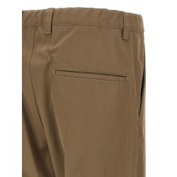 'Mix Layered Wool Gabardine' pants