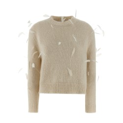 Feather sweater