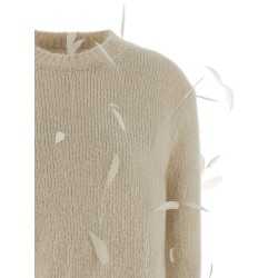 Feather sweater