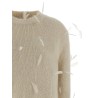 Feather sweater