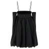 'Satin Le Bubble' dress
