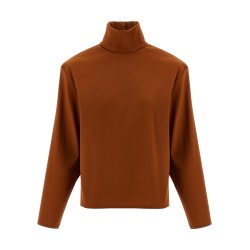 Structured shoulder sweater