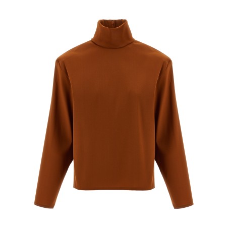 Structured shoulder sweater