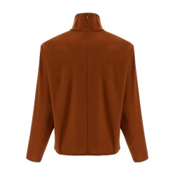 Structured shoulder sweater