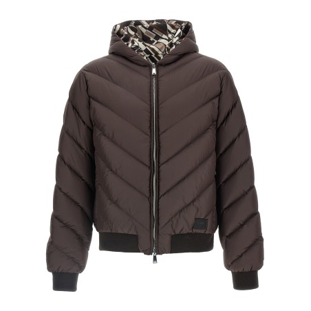 Reversible down jacket