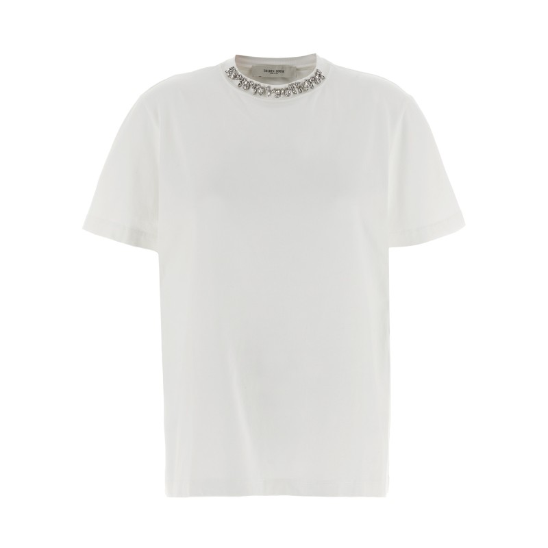 Crystal crew neck t-shirt