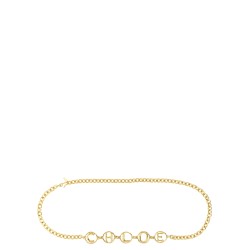 'Chloé Script' jewel belt