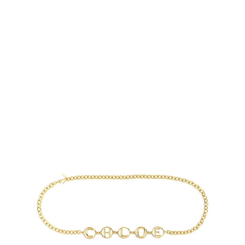 'Chloé Script' jewel belt