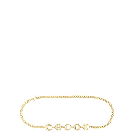 'Chloé Script' jewel belt