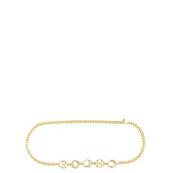 'Chloé Script' jewel belt