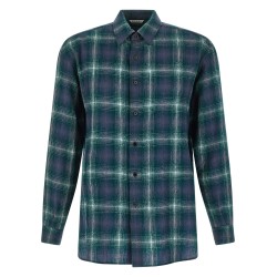 'Airy Wool Check' shirt