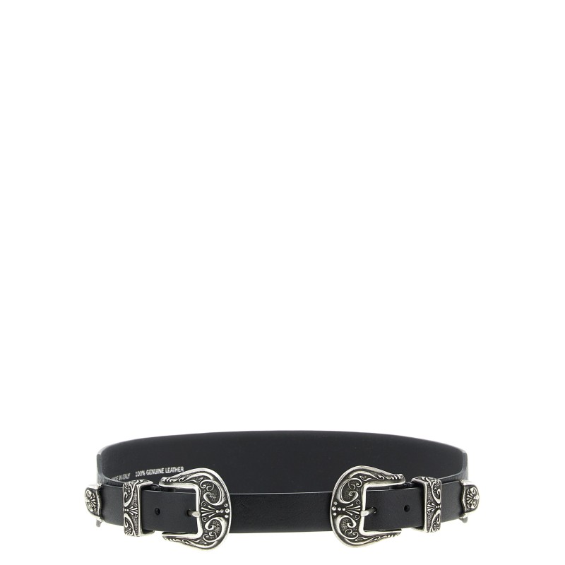 'Double Buckle' belt