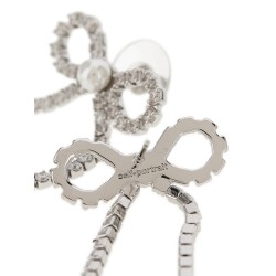 'Crystal Droplet Bow' earrings