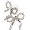 'Crystal Droplet Bow' earrings