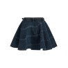'Flared Denim Mini' skirt