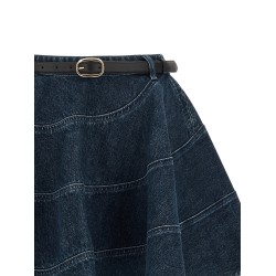 'Flared Denim Mini' skirt