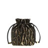 'Metallic Bou Bucket' pouch