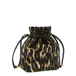'Metallic Bou Bucket' pouch