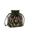 'Metallic Bou Bucket' pouch