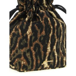 'Metallic Bou Bucket' pouch