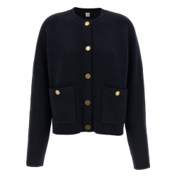 'Hammered Button' cardigan