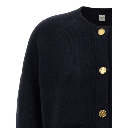 'Hammered Button' cardigan